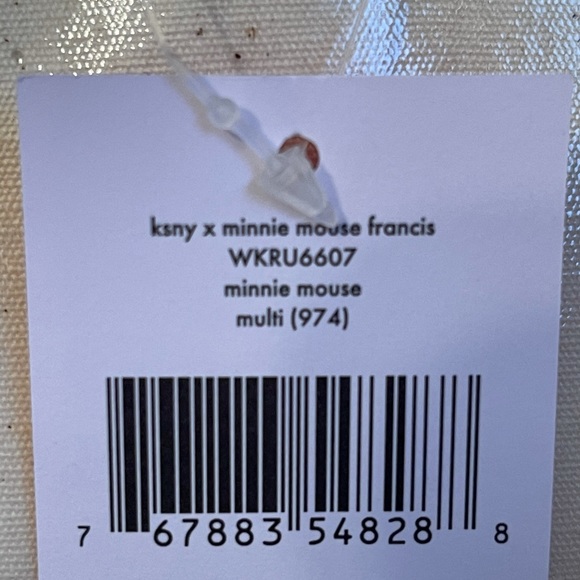 ♠️ 🆕 Kate Spade SET Minnie Mouse TOTE and a KEYCHAIN - Picture 16 of 16